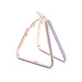 Fashion Imitated crystalCZ plating earring Geometric Alloy 4cm  NHIM1050Alloy 4cmpicture18